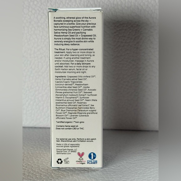 🆕 EARTH HARBOR Aurora Superfood Luminance Ampoule 30mL NIB - Picture 4 of 7